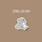 Ella Reading | Die Cut Stickers