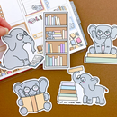 Ella Reading | Die Cut Stickers