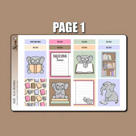 Ella Reading | Hobonichi Cousin Kit