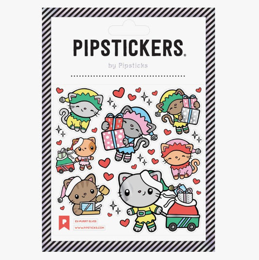 Ex-Purrt Elves | Sticker Sheet