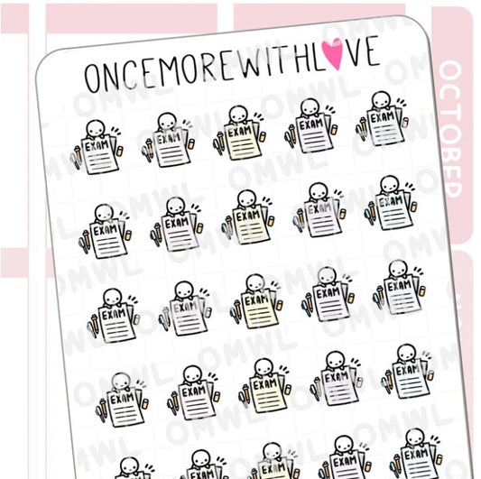 Exam | Sticker Sheet