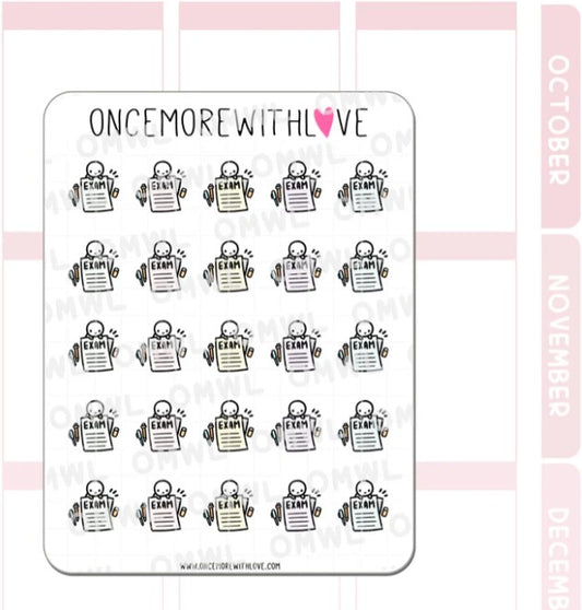 Exam | Sticker Sheet