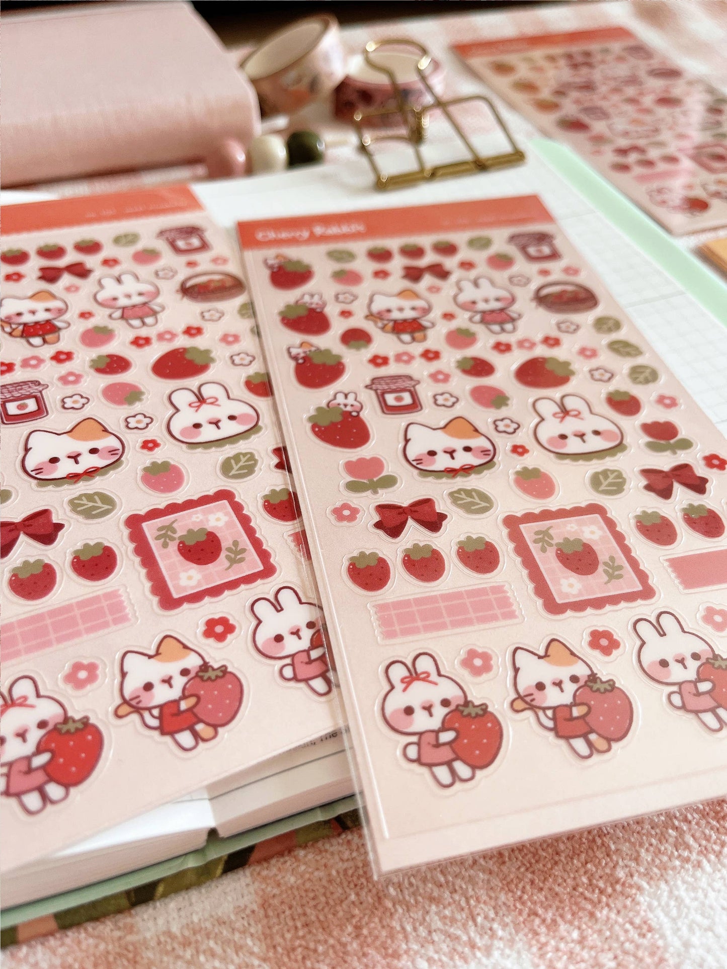 Sweet Strawberry | Sticker Sheet