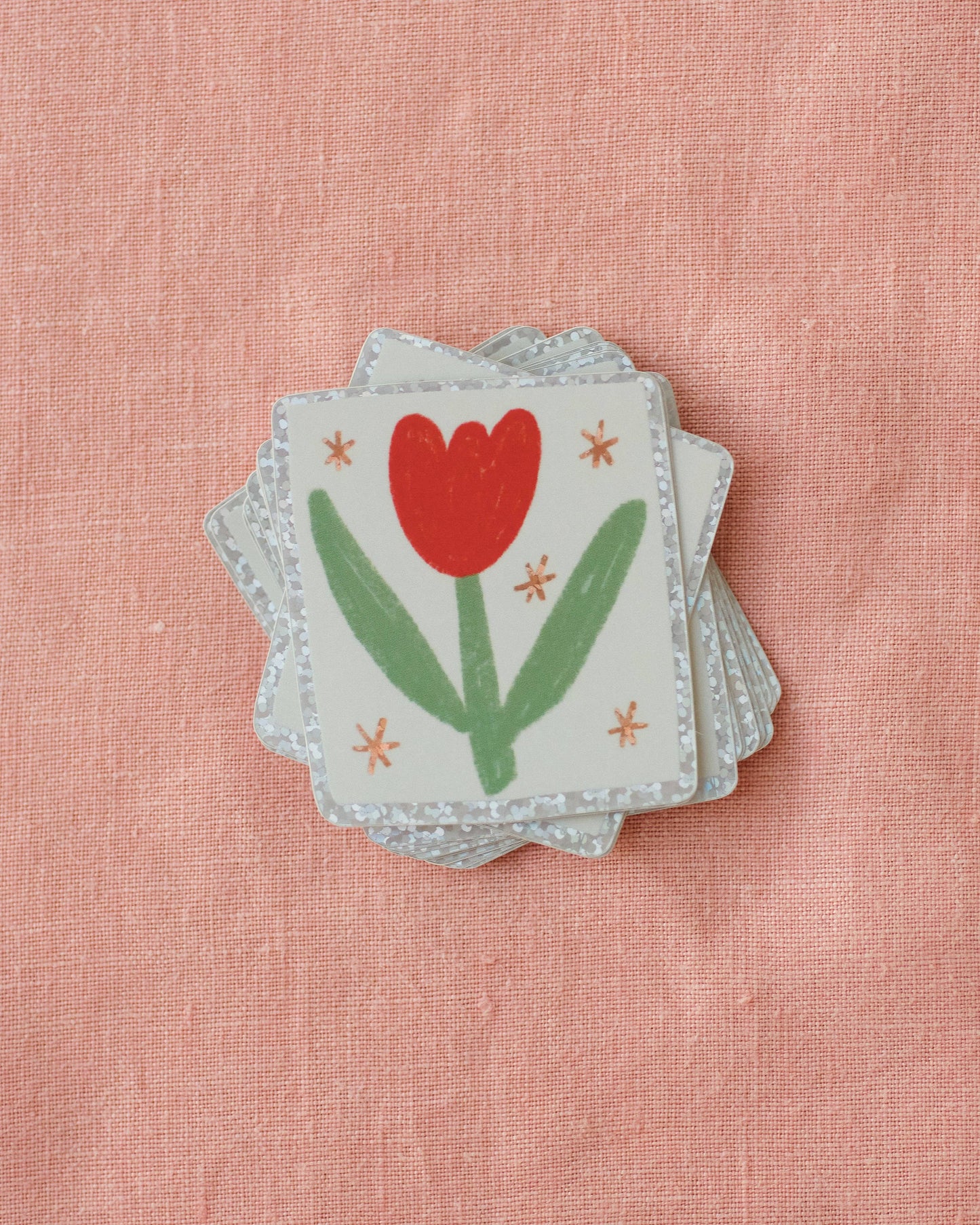 Tulip | Holographic Sticker