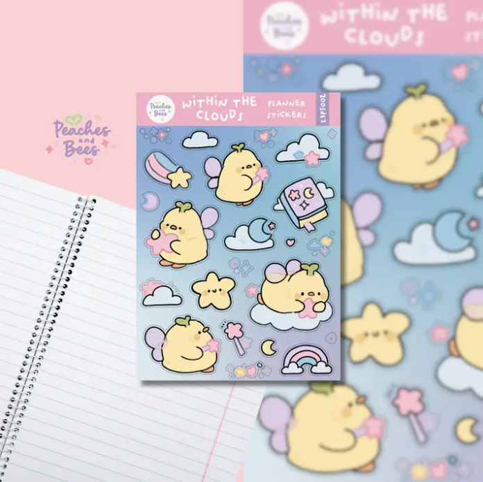 Fairy Duck | Sticker Sheet