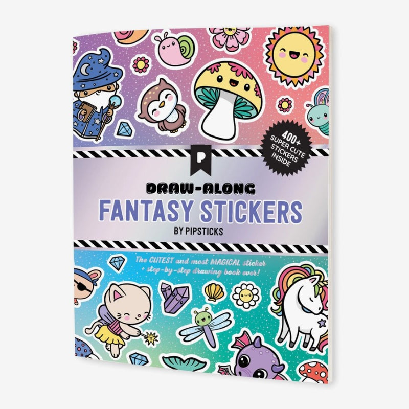 Draw-Along Fantasy | Sticker Book