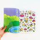 Draw-Along Fantasy | Sticker Book