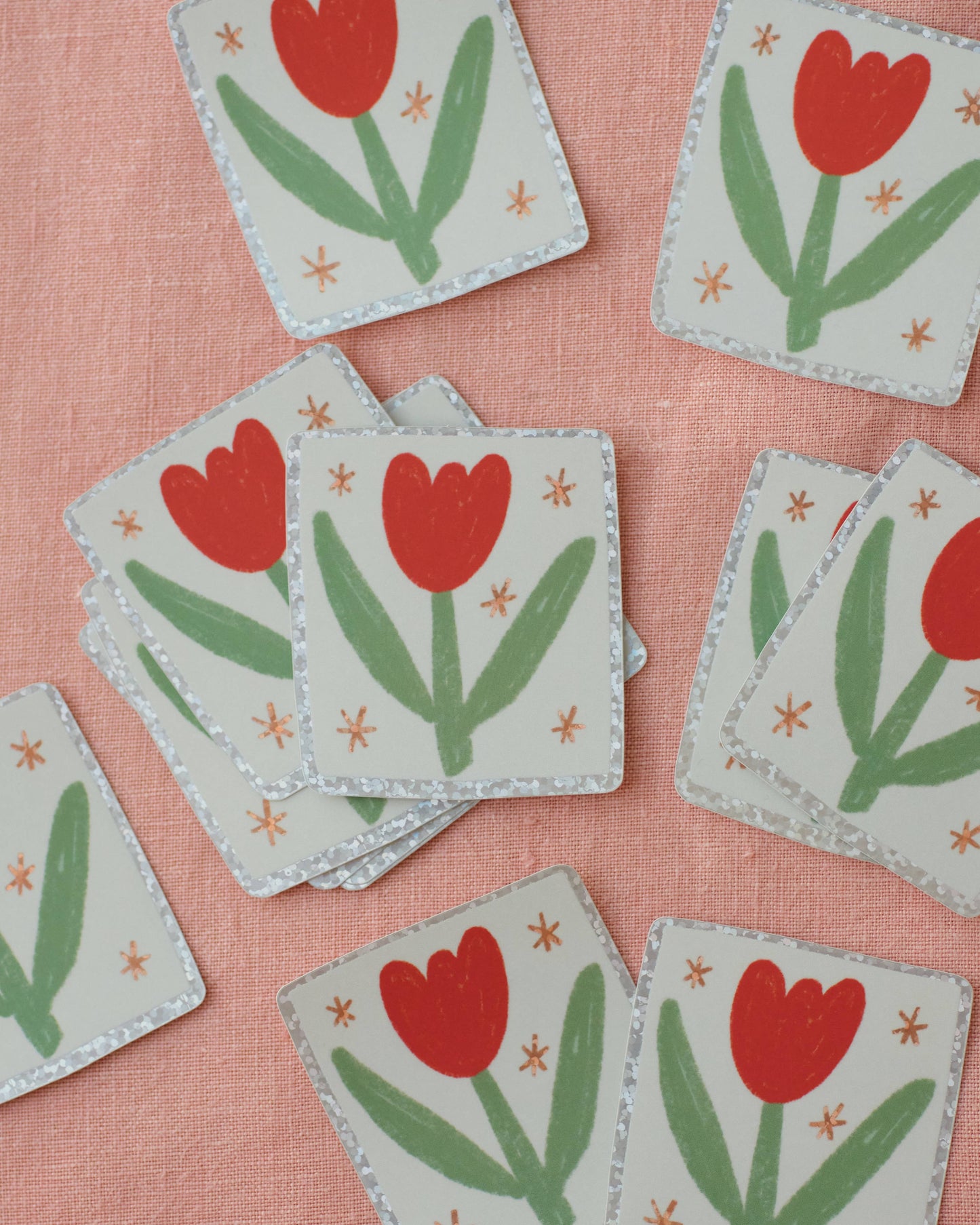 Tulip | Holographic Sticker