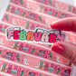 February Bookish | Vinyl Sticker