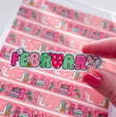 February Bean | Vinyl Sticker