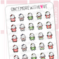 Festive Dresses | Sticker Sheet