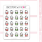 Festive Dresses | Sticker Sheet