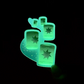 Floating Lanterns Glow in the Dark | Transparent Stickers