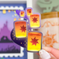 Floating Lanterns Glow in the Dark | Transparent Stickers