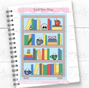 Wizard Bookshelf | Large Sticker