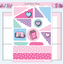 Bookish Valentine Journaling Deco | Sticker Sheet