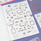 Library | Foil Sticker Sheet