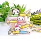 Moon Prism - Fountain Pen Character | Transparent Vinyl Sticker