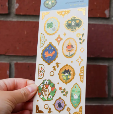 Retro Frames | Sticker Sheet