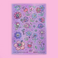 Frightening Flowers | Vinyl Sticker Sheet