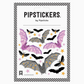 Fuzzy Bats & Moths | Sticker Sheet