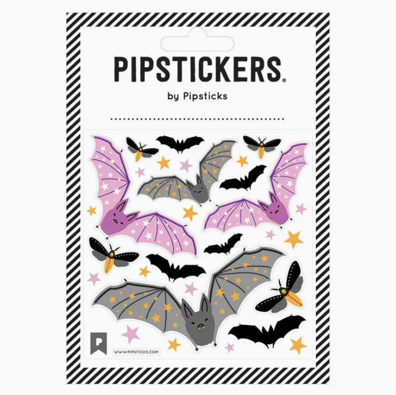Fuzzy Bats & Moths | Sticker Sheet