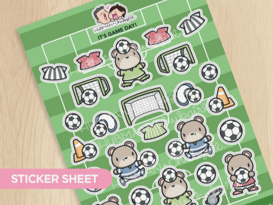 It's Game Day | Big Sticker Sheet