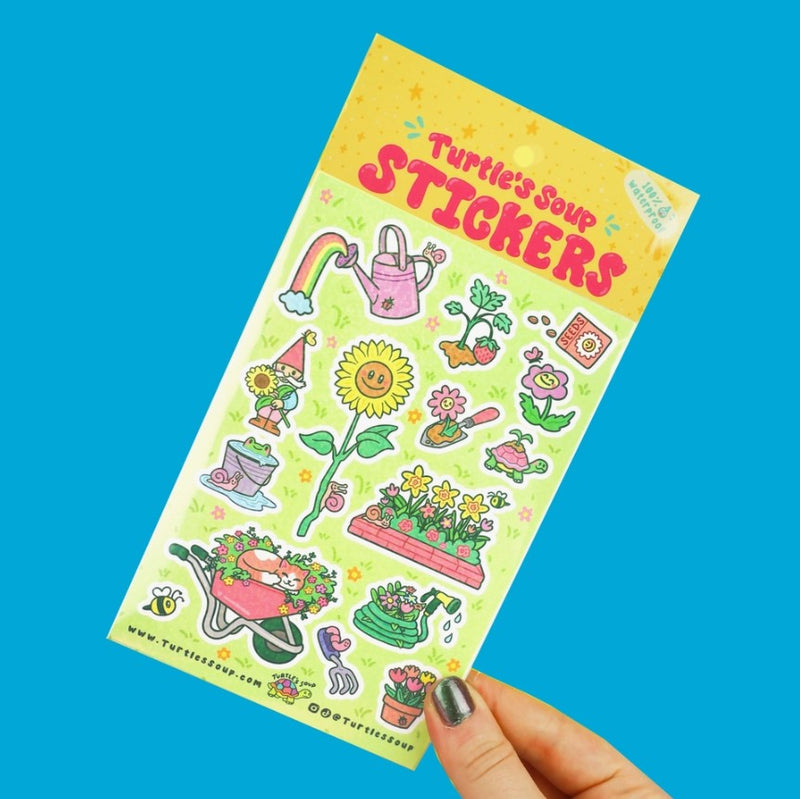 Gorgeous Gardens | Vinyl Sticker Sheet