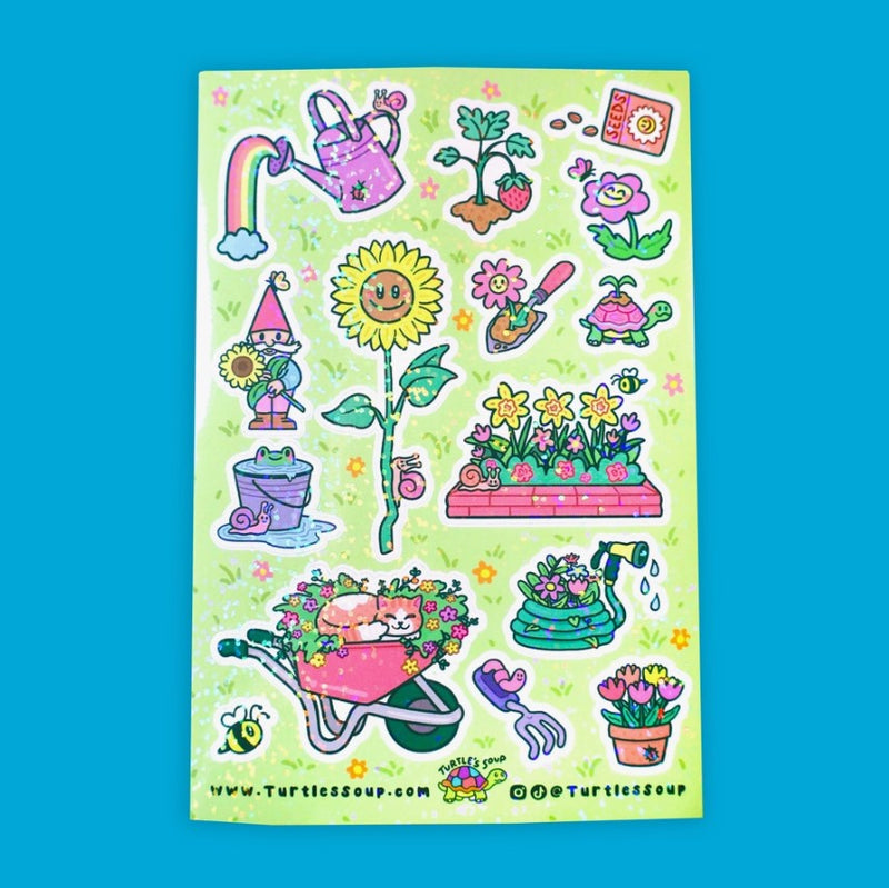 Gorgeous Gardens | Vinyl Sticker Sheet