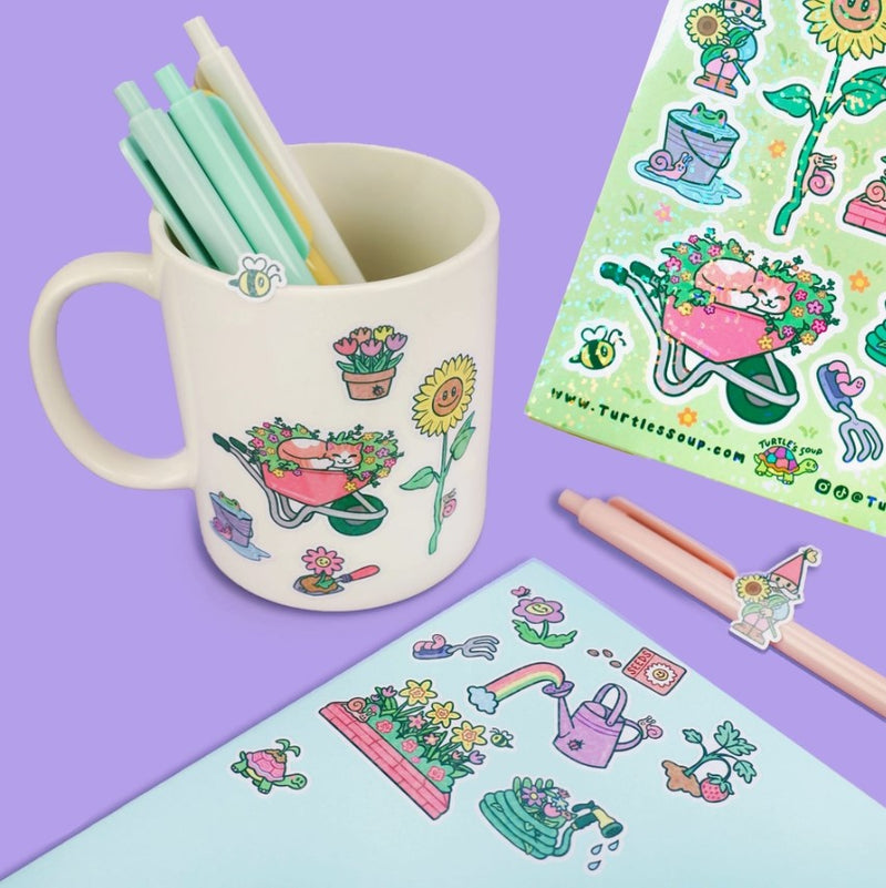 Gorgeous Gardens | Vinyl Sticker Sheet