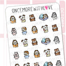 I Am Hungry Therefore I Am Garfield | Sticker Sheet