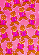 Reading Gingerbread | Vinyl Sticker