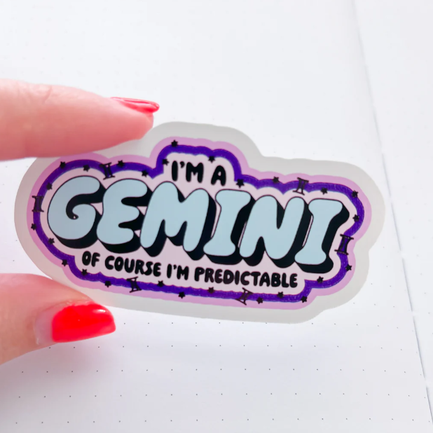 I'm a Gemini | Vinyl Sticker