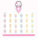 Geotag | Sticker Sheet