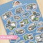 Getting Cozy with a Good Book | Sticker Sheet