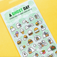 A Ghost Day | Sticker Sheet