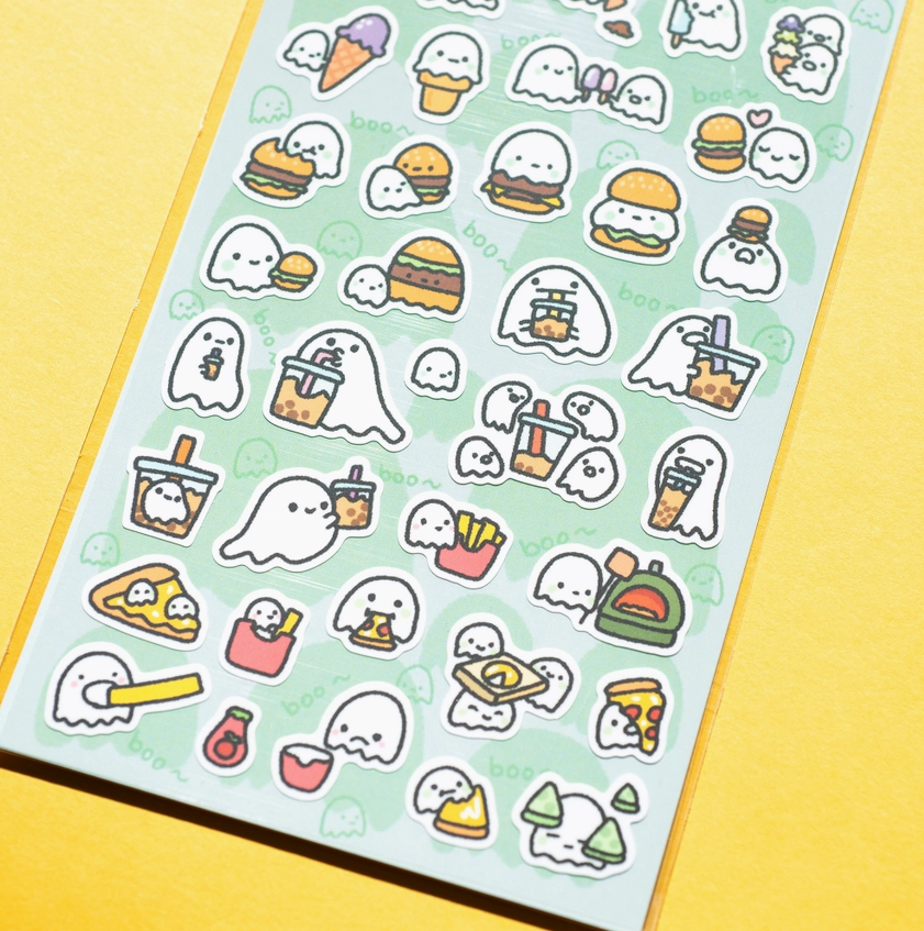 A Ghost Day | Sticker Sheet