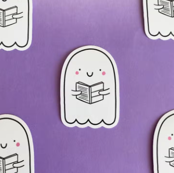 Reading Ghost | Sticker