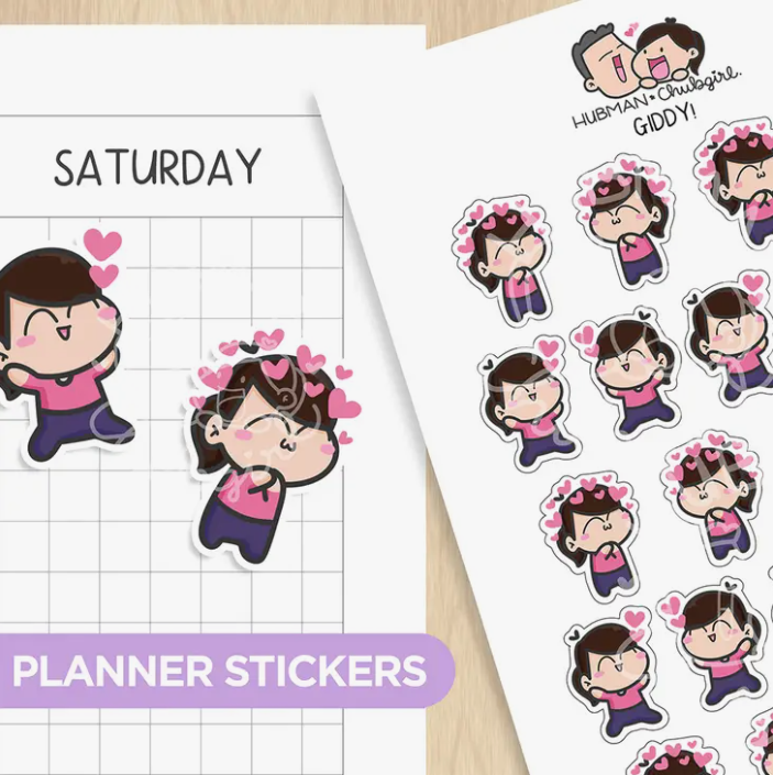 Giddy! | Sticker Sheet