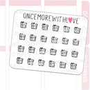 Mini Icons - Gift | Sticker Sheet