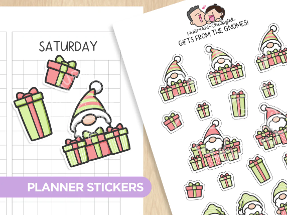 Gifts from the Gnomes! | Sticker Sheet