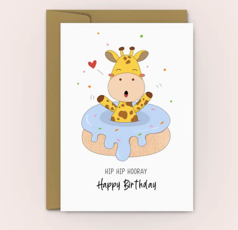 Hip Hip Hooray | Greeting Card