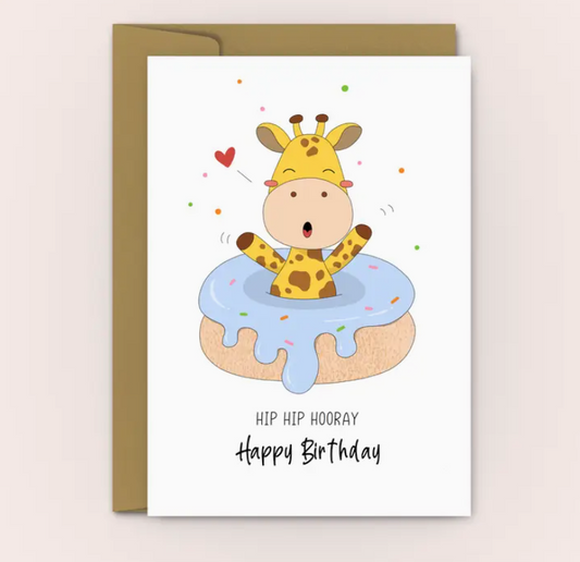 Hip Hip Hooray | Greeting Card