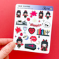 Glampire Deco | Sticker Sheet