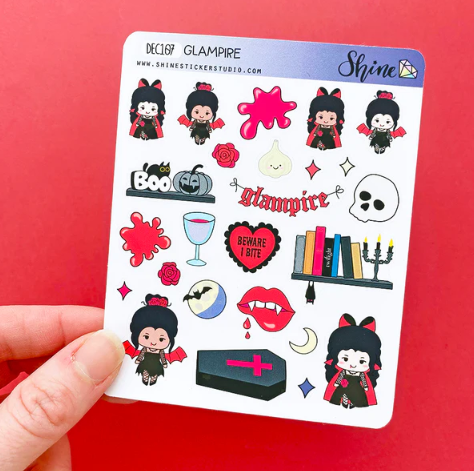 Glampire Deco | Sticker Sheet