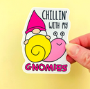 Chillin' With My Gnomies | Vinyl Decal