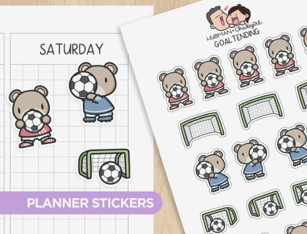 Goal Tending | Sticker Sheet