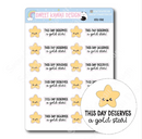 Kawaii Gold Stars | Sticker Sheet