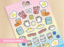 Good Meow-ning | Big Sticker Sheet