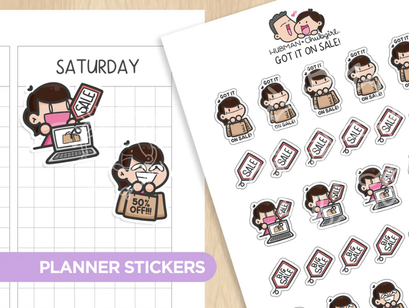 Got it on sale! | Sticker Sheet